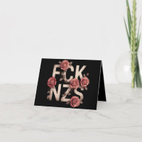 FCK NZS Fleurs Contre la Droite Pas de Nazis Lgbtq