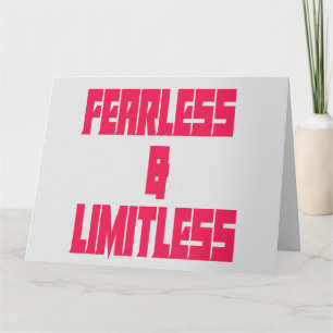 Carte Fearless & Limitless