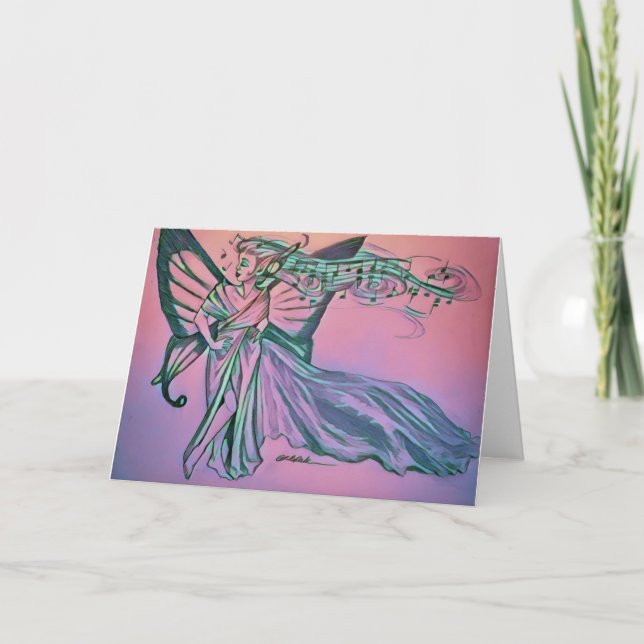 Carte Fée de musique (Devant)