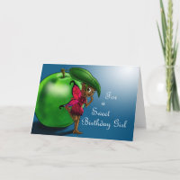 Fée noire Pomme verte Anniversaire