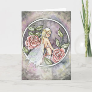 Carte Fée Rose par Molly Harrison