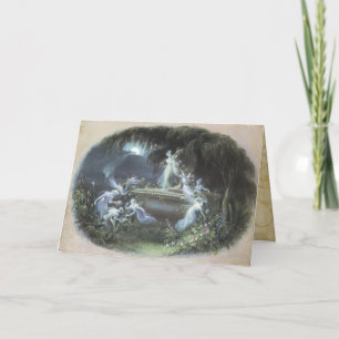 Carte Féeries Danser au clair de lune