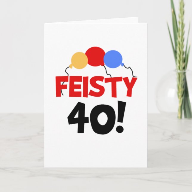 Carte Feisty 40 (Devant)