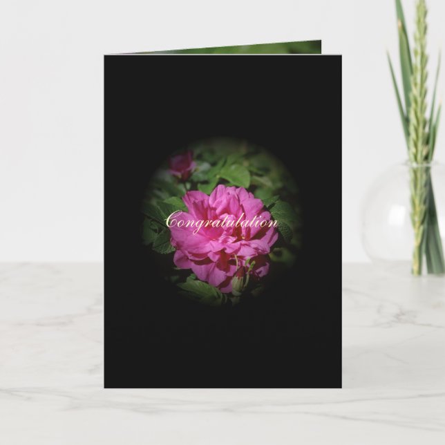 Carte Félicitations (Devant)