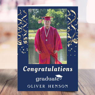 Carte Félicitations à Félicitations à la Graduation Phot