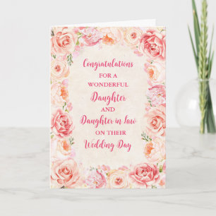 Carte Félicitations à Fille et Fille en droit