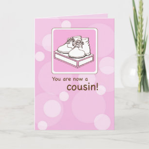 Carte Félicitations à Girl Cousin