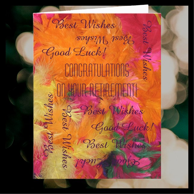 Carte Félicitations à JUMBO Retraite de nous tous (Créateur téléchargé)