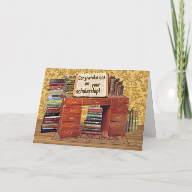 Carte Félicitations à la Bourse (Devant)