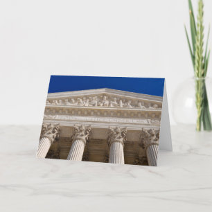 Carte Félicitations à la Cour Suprême de droit