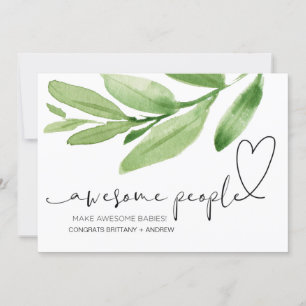 Carte Félicitations à la grossesse Don à l'ami Nouveau b