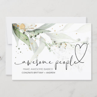 Carte Félicitations à la grossesse Félicitations à la no