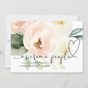 Carte Félicitations à la grossesseCadeau pour soeur nouv