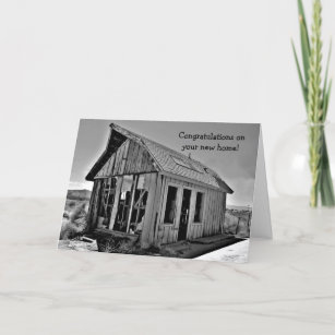 Cartes De Vœux Felicitations Nouvelle Maison Zazzle Fr