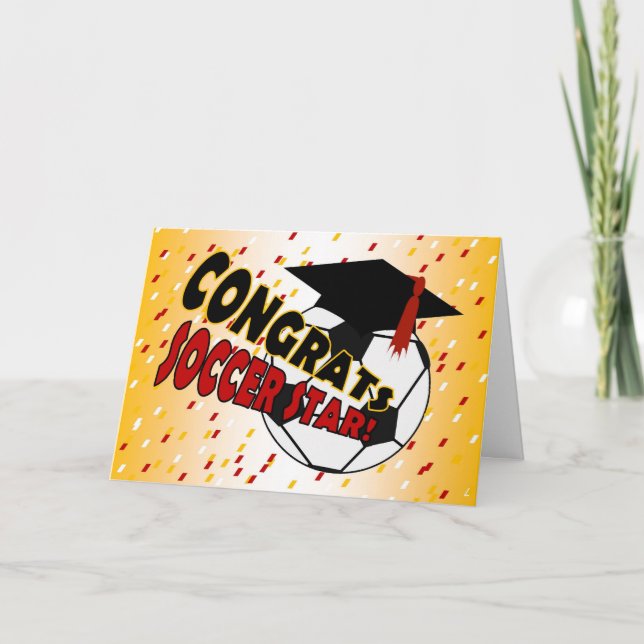 Carte Félicitations à la remise des diplômes pour une ét (Devant)