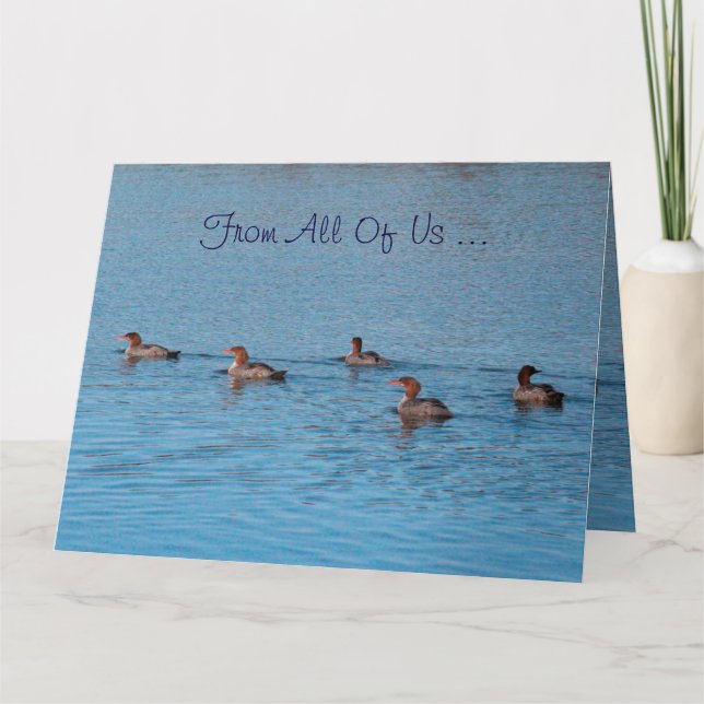 Carte Félicitations à la retraite (Devant)