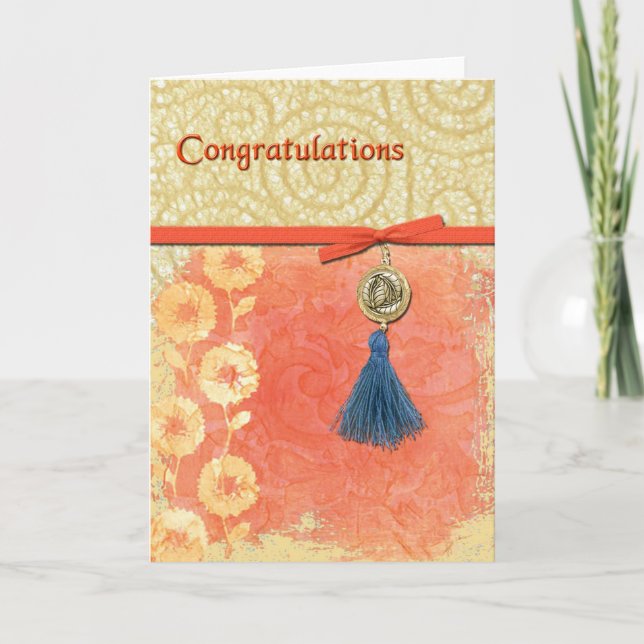 Carte Félicitations à Lace Swirl (Devant)