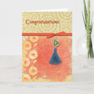 Carte Félicitations à Lace Swirl