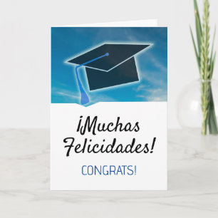 Carte Félicitations à Muchas Felicidades