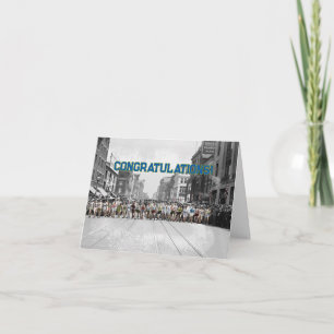 Carte Félicitations à Runner