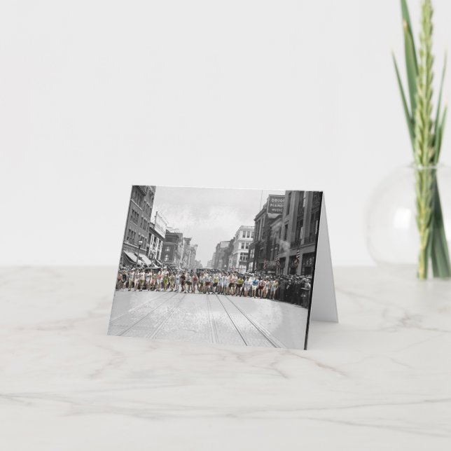 Carte Félicitations à Runner (Devant)