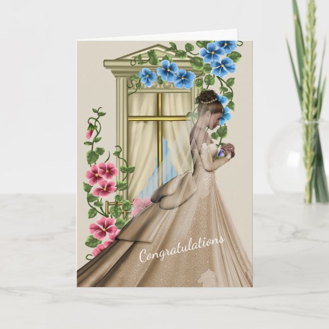 Carte Félicitations à votre Mariage (Devant)