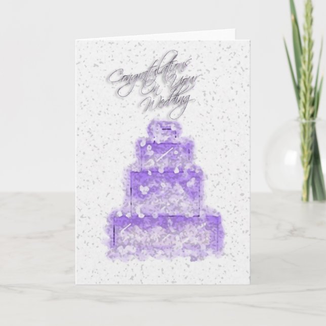 Carte Félicitations À Votre Mariage (Devant)