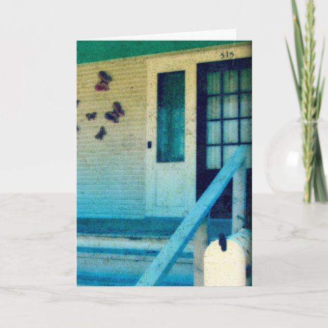 Carte Félicitations à votre nouvelle maison, Front Porch (Devant)