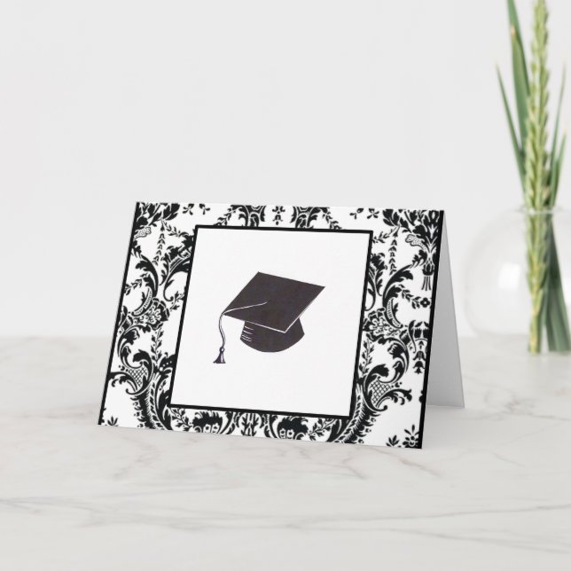 Carte Félicitations au diplômé de Damas (Devant)
