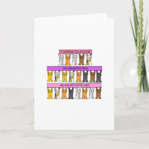 Carte Félicitations aux diplômés d'Esthétique