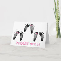 Félicitations aux filles de Triplet