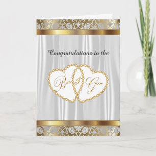 Carte Félicitations aux mariés - Mariage