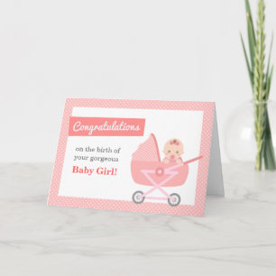 Carte Félicitations aux nouveaux parents pour leur petit