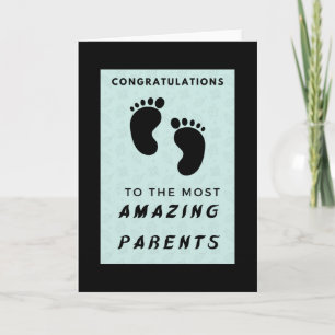 Carte Félicitations aux parents les plus extraordinaires