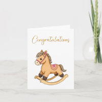 Félicitations Baby Card