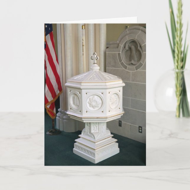 Carte Félicitations Baptême (Devant)