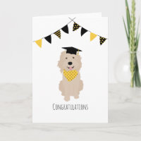 Félicitations Casquette de graduation Doodle Dog