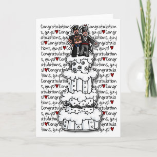 Carte Félicitations - Couple Mariage gay