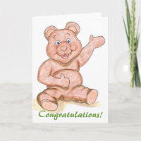 Félicitations de bébé ! ou toutes félicitations !