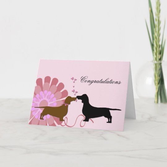 Carte Felicitations De Fiancailles De Mariage De Doxie Zazzle Fr