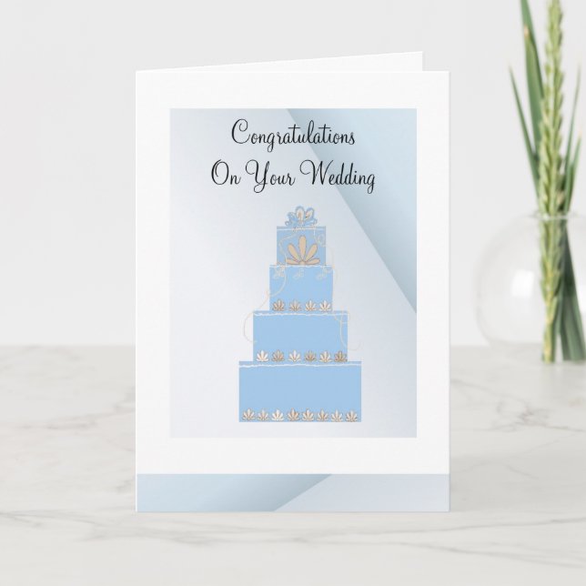 Carte Félicitations de mariage (Devant)