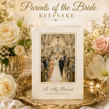 Félicitations de mariage des parents de la mariée