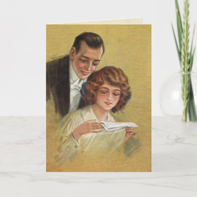Carte Félicitations d'être aux nouvelles ! (Devant)
