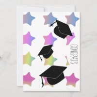 Félicitations Diplômé 2026 Casquette et Étoiles