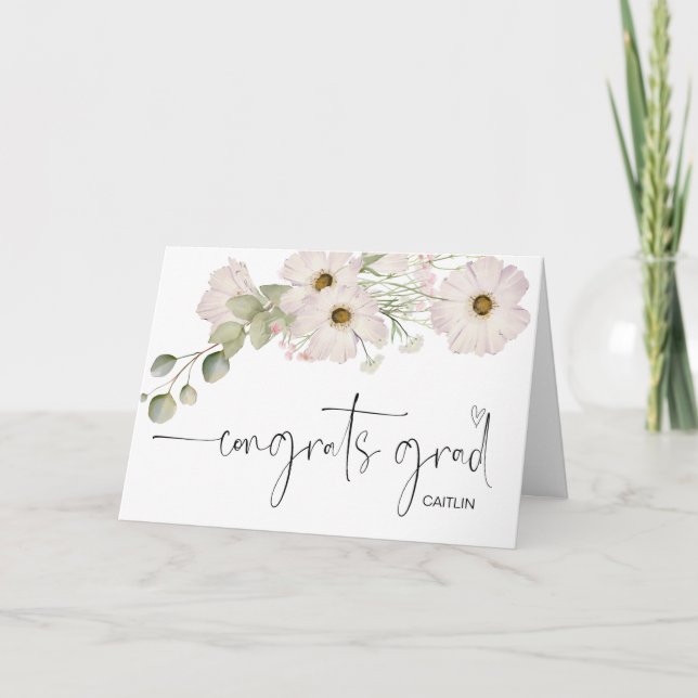 Carte Félicitations Diplômé Diplôme de Diplôme de Diplôm (Devant)