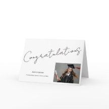 Félicitations Diplômé Minimal Diplômé
