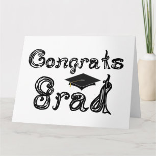 Carte Félicitations Grad Fabric Font Grad Grad Graduatio