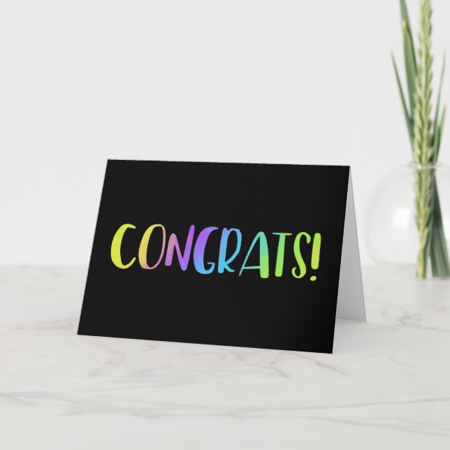 Carte Félicitations Grad ou tout événement Greeting (Devant)