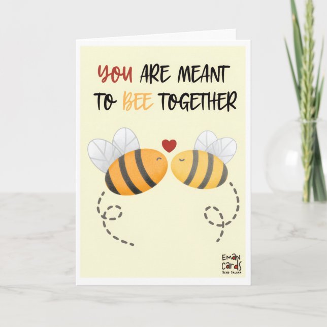 Carte Félicitations - Joli mariage (Devant)