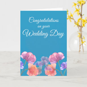 Carte Félicitations Jour de Mariage